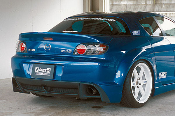 Ings+1 N-Spec Rear Mudguards for Mazda RX-8 (SE3P) 2004-2008