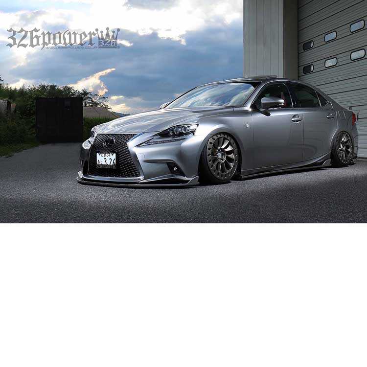 326 Power 3D Star 3P Aero Set (FRP) for Lexus IS350 F Sport (GSE3#) 2014-2016