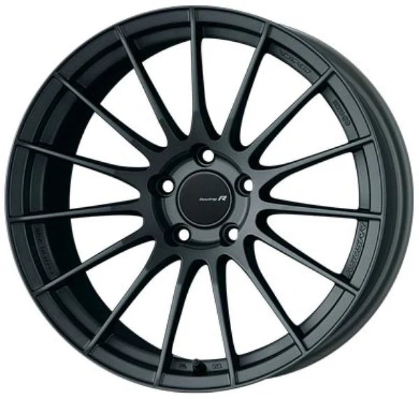 Enkei RS05-RR 18x8.5 42mm ET 5x100 75.0 Bore Matte Gunmetal Wheel (4)