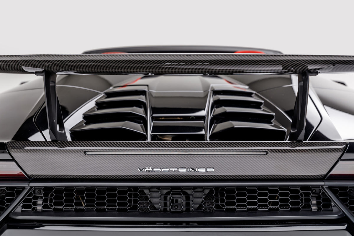 Vorsteiner Mondiale Edizione Carbon Fiber Aero Wing Blade w/ Aluminum Uprights – Lamborghini Huracan