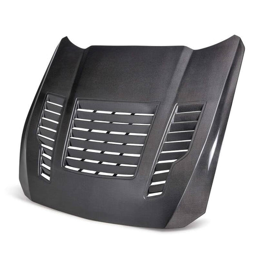 Anderson Composites 2024 Ford Mustang Type-GT4 Double-Sided Carbon Fiber Hood