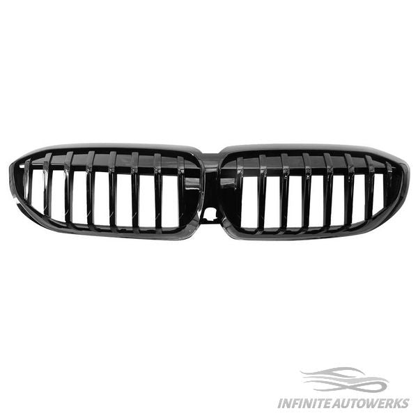 Genuine OEM BMW M Performance G20 M340i Pre-LCI – Shadowline Front Grille – Vertical Slat