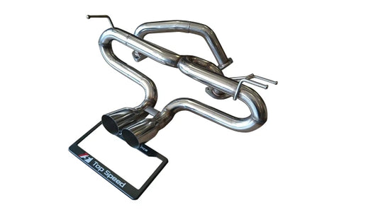 Top Speed Pro-1 Performance Catback Exhaust System for Honda S660 Roadster 2015–2018 | T304 Stainless Steel | 76mm Tip