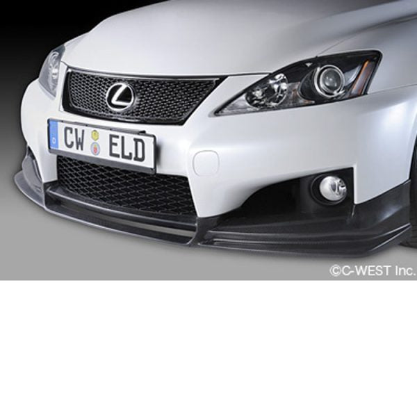 C-West Type-2 (Carbon) 3P Aero Set for Lexus IS F (USE20) 2008-2014