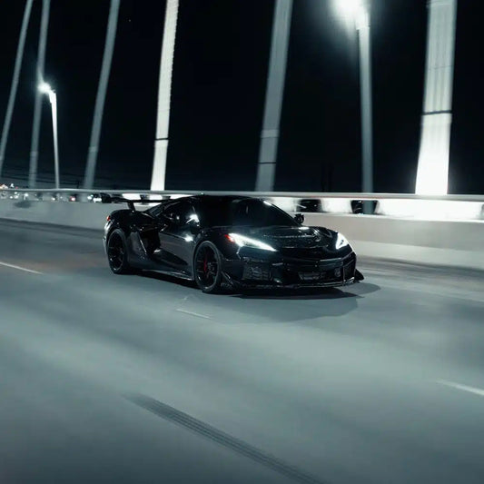 Auto Addict USA Quiet Racing ZR1 ZTK Forged Carbon Fiber Aero Kit for C8 Chevrolet Corvette Z06 and E-Ray
