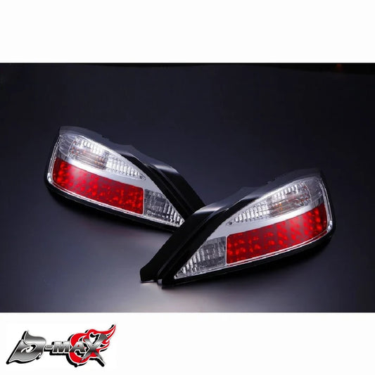 S15 LED Tail Lights - Chrome