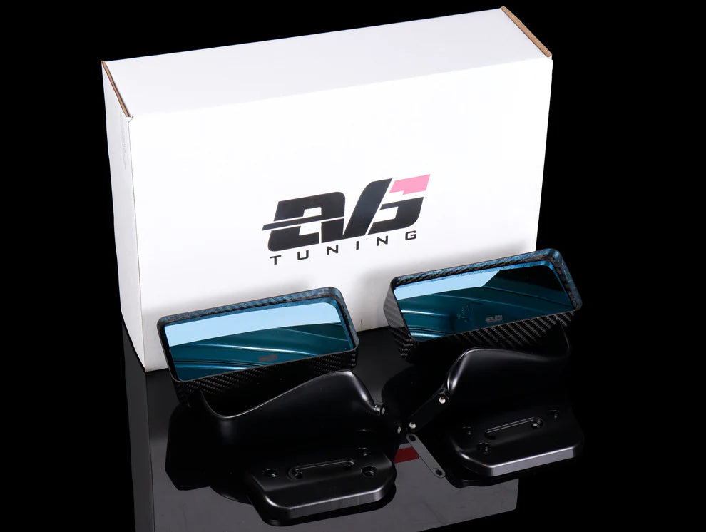 EVS Tuning Carbon GTLM Aero Mirrors (Black) - 22+ Toyota GR86 / Subaru BRZ