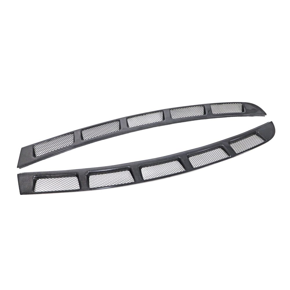 Exotic Car Gear Carbon Rear Window Louvers for Ferrari F430 / Scuderia