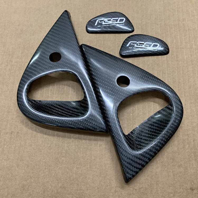 Feed Real Carbon Door Knob Cover for RX-7 (FD3S)