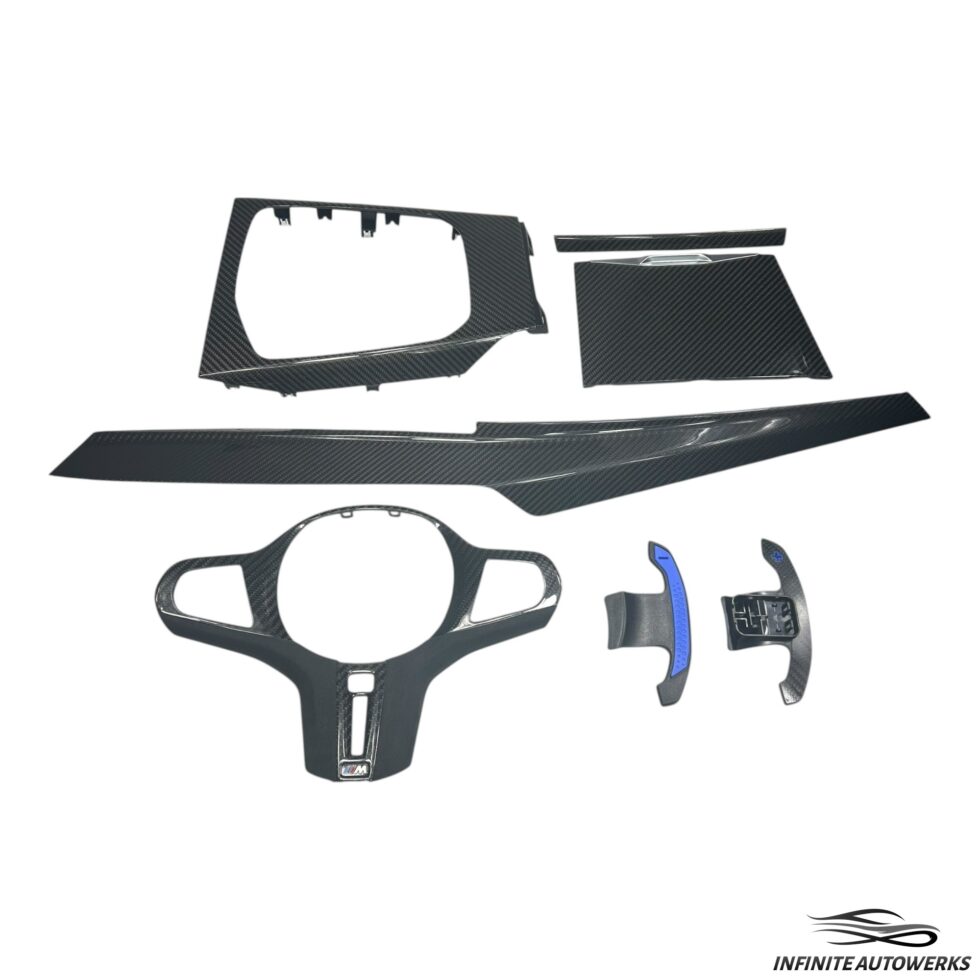 BMW 2-Series 3-Series 4-Series G2X G4X G8X Full Carbon Interior Trim Kit Pre-LCI/LCI