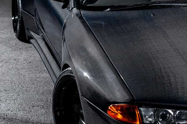 Garage Active Carbon Aero Hood for Nissan Skyline GT-R (BNR32) 1989-1994