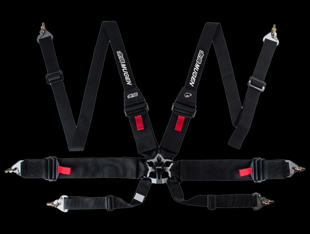 Mugen 6 Point Seat Belt Harness (1) Each