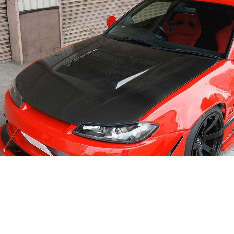 Origin Labo TYPE3 Aero Hood (Carbon Fiber) for Nissan Silvia (S15) 1999-2002