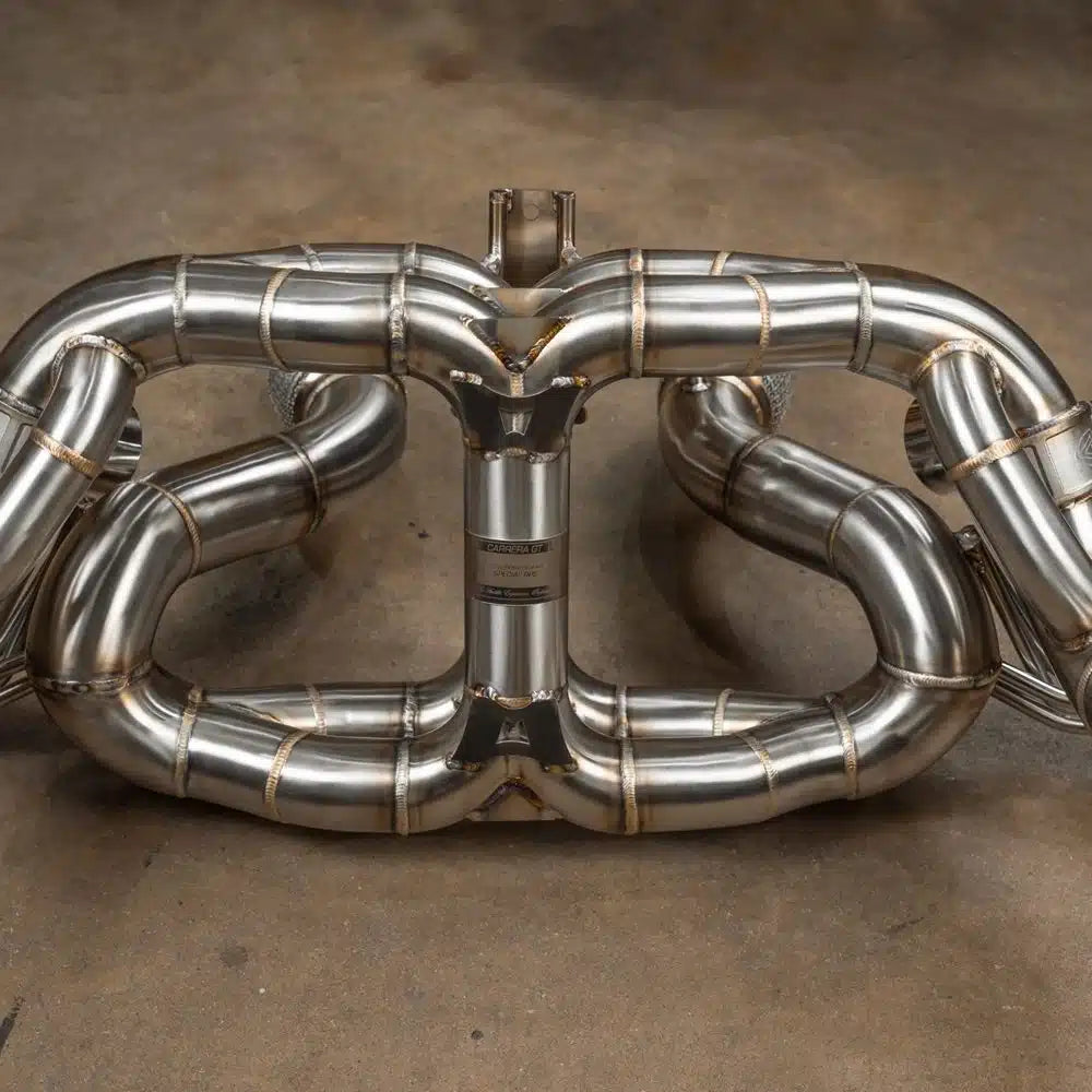 Valvetronic Designs Valved F1-Style Exhaust System for Porsche Carrera GT