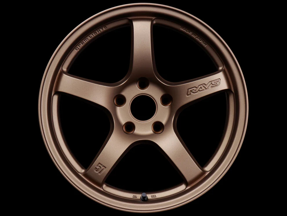 Rays Gram Lights 57CR Wheels - Bronze 2 - 17x9.0 / 5x114 (4)