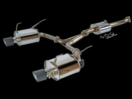 Revel Touring Premier Exhaust - 00-09 S2000 Titanium or Carbon Fiber