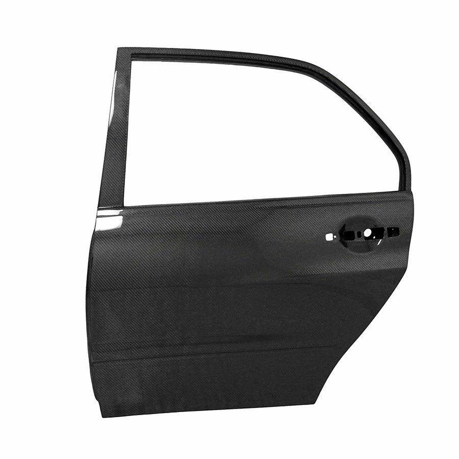 Seibon OE-Style Carbon Fiber Rear Doors (Pair) - Mitsubishi Evolution VIII / IX 03-06 (2) Left & Right