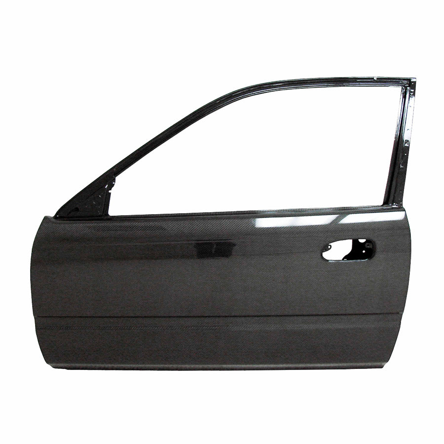 Seibon Carbon Fiber Doors (Pair) - Honda Civic Coupe / Hatchback 96-00 (2) Left & Right