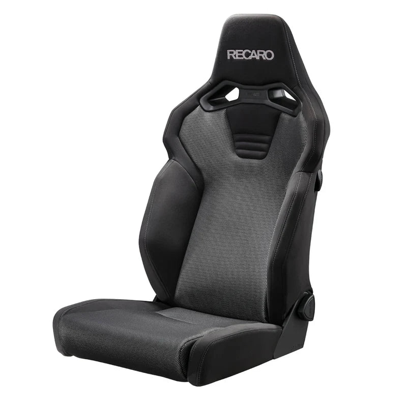RECARO SR-C BK Brilliant Mesh - Silver - Black (A-R Structure) (JP) (1) Each