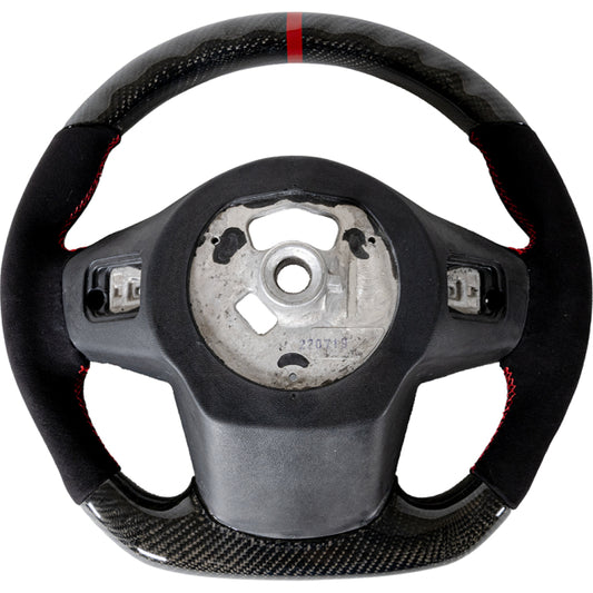 Suvneer Carbon Fiber Alcantara Steering Wheel - Toyota Supra A90 2020+