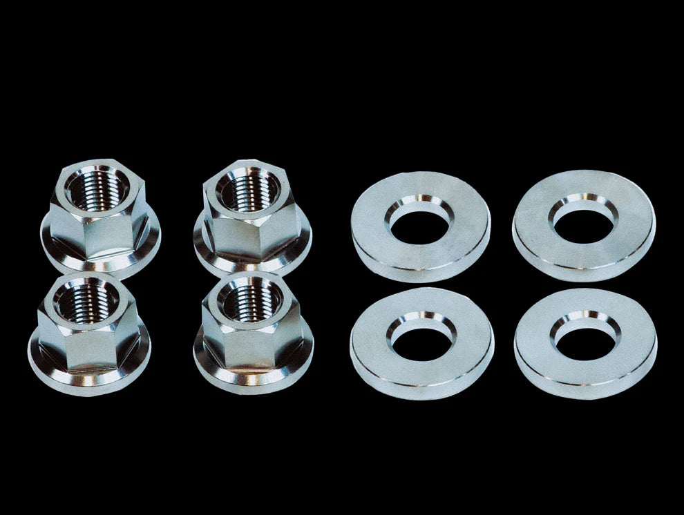 SpeedFactory Titanium Front Upper Control Arm Hardware Kit Raw or Burnt