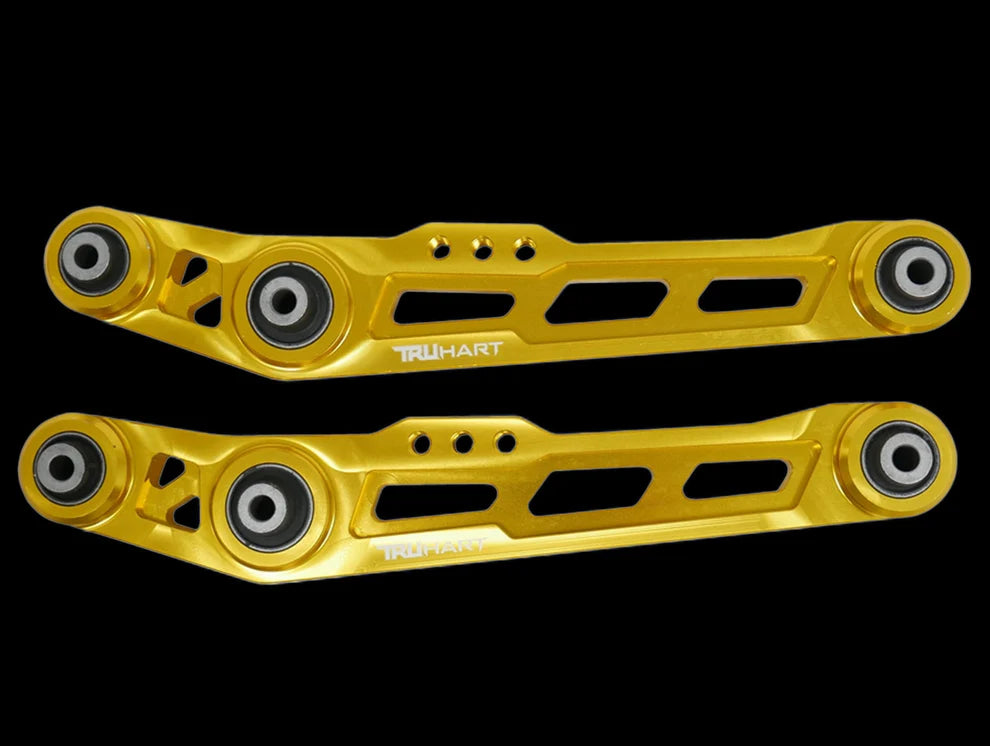 TruHart Rear Lower Control Arms - 88-95 Civic / 90-01 Integra Available in Red, Gold, Purple, Polished