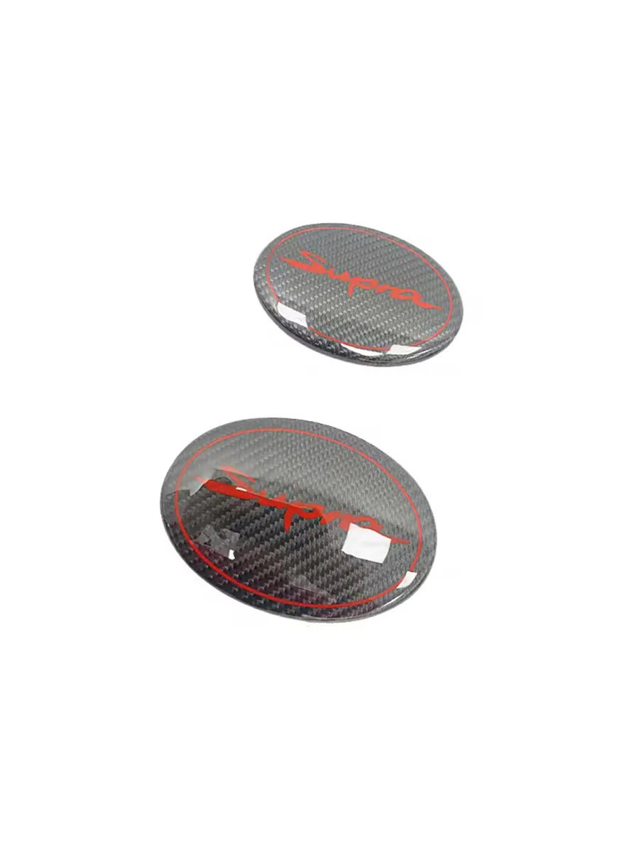 Carbon Fiber Supra Emblems - MK5 Toyota Supra A90