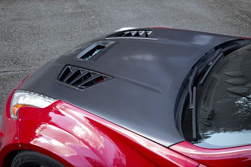 Varis Ver.2 Cooling Bonnet for Z34 Nissan 370Z / 370Z NISMO