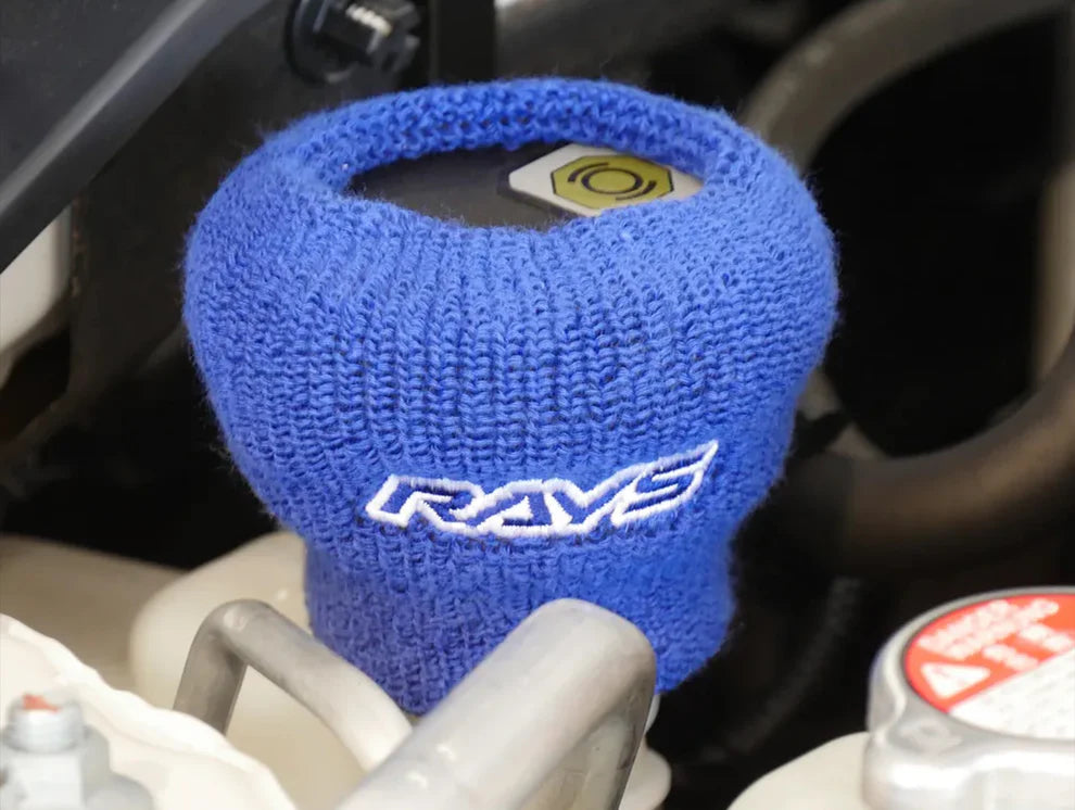 Rays Volk Racing Reservoir Tank Cover Black or Blue