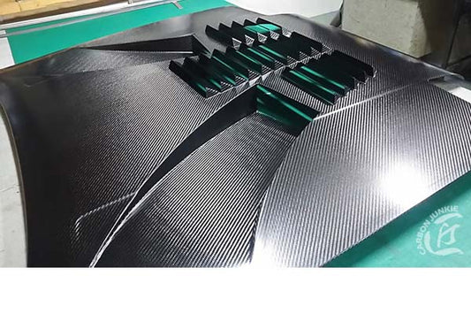 Workshop Takumi Carbon Junkie Ver.1 (Dry Carbon Fiber) Aero Hood for Toyota Trueno (AE86) 1983-1987