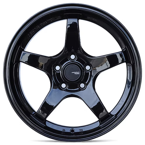 (4) GT style, Gloss Black, 17x8 +35, 5X112