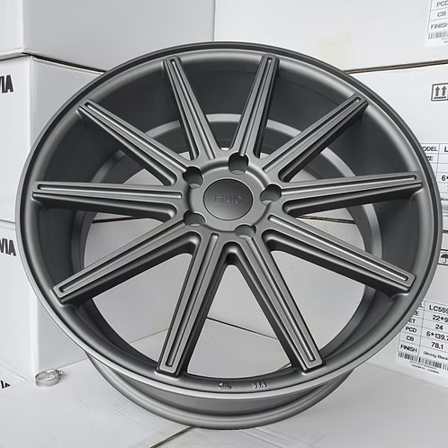 (4) SV2 , Flat Gunmetal, 20x8.5 +35, 5x120, 72.6