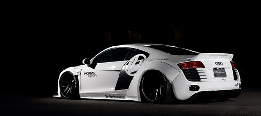 Artisan Spirits x LB Works Wide Fender Kit (FRP) - Audi R8 V8/V10 ABA-42 (MC After 2013- / Before 2006-2012)