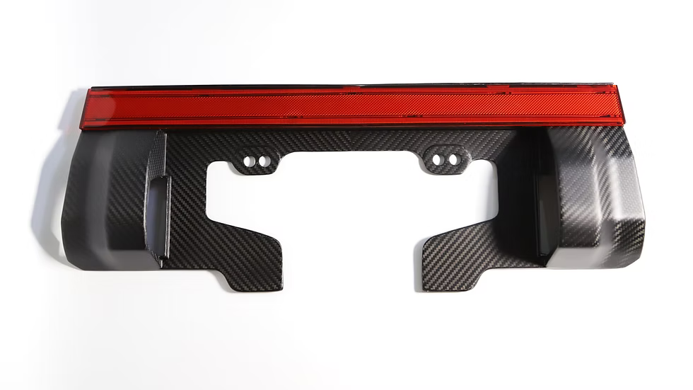 Dry Carbon AE86 Redline Center garnish Glossy or Matte