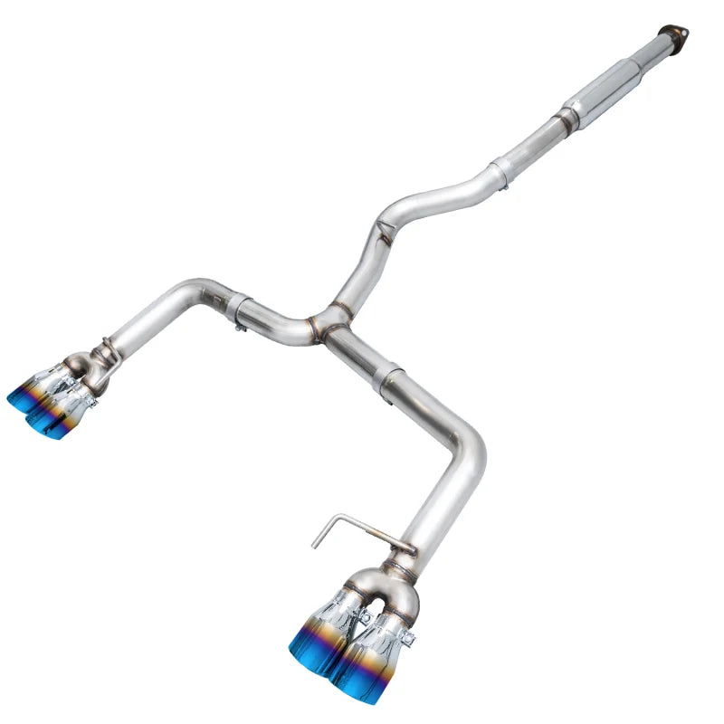 AWE Tuning 22-26 Subaru WRX Track Edition Axle-Back Exhaust - Vapor Blue Tips