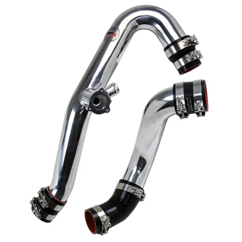 HPS Intercooler Charge Pipe Kit for Ford Mustang 2.3L Turbo Polish, Black