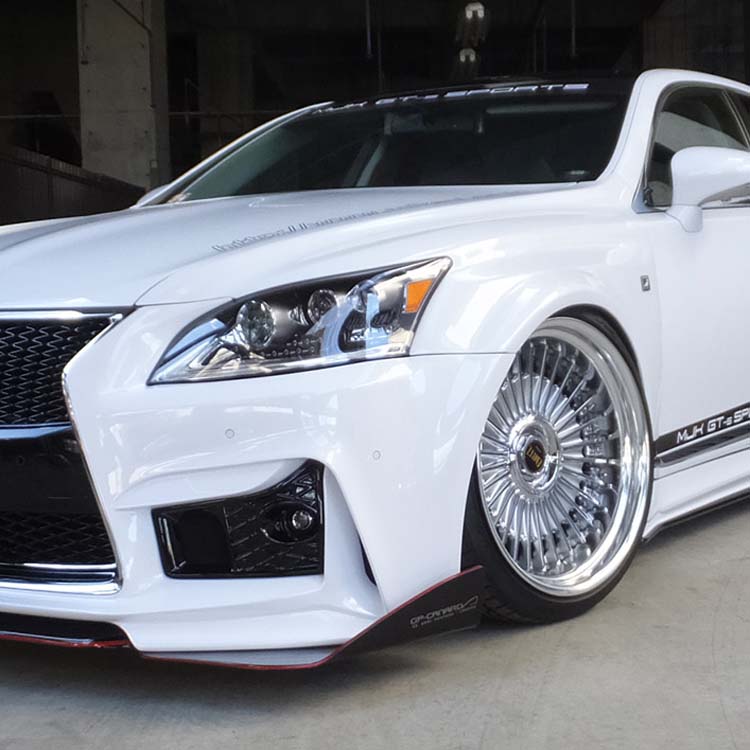 MJK Customs Wide Fender Kit (FRP) for Lexus LS460 MC~ (USF4#)