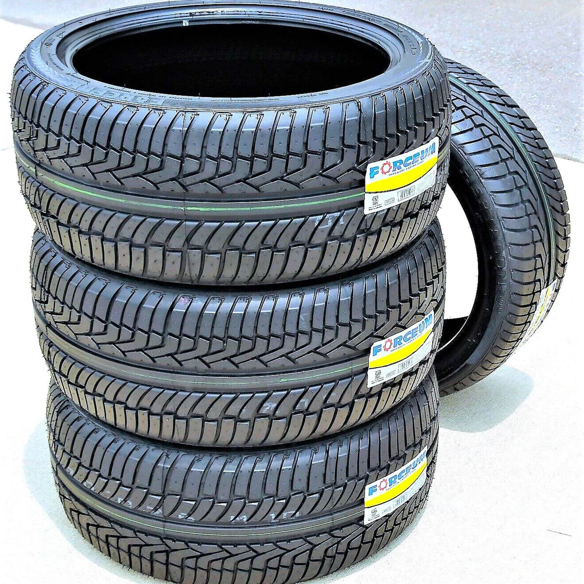 4 Forceum Heptagon SUV 255/50R19 ZR 107W XL All Season Performance Tires 400AA