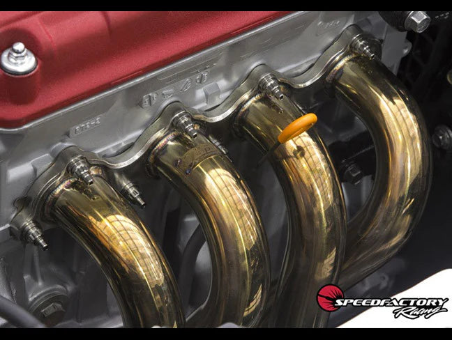 SpeedFactory Titanium Manifold Stud Kit - B/D/F/H/K-series Burnt or Raw