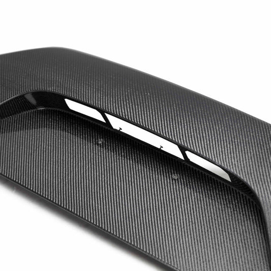 Seibon OE-Style Carbon Fiber Trunk Garnish - 2018-2023 Kia Stinger