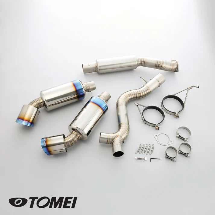 "Ti Racing" Titanium Y-Pipe Back Exhaust Dual Muffler - Nissan 350Z Z33