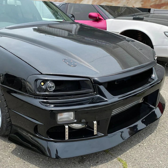 Origin Labo Combat Eye Headlights - Light Type To suit Nissan Skyline R34 (All models including GTR)