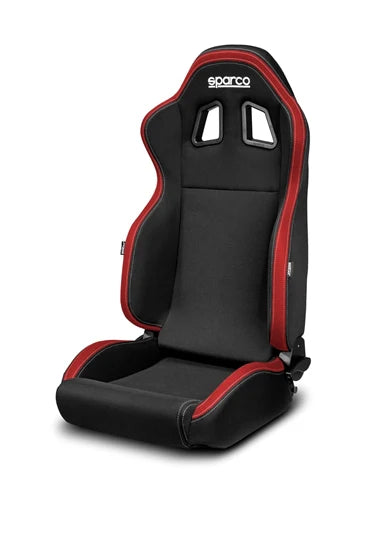 Sparco Seat R100 Black/Red Each (1)