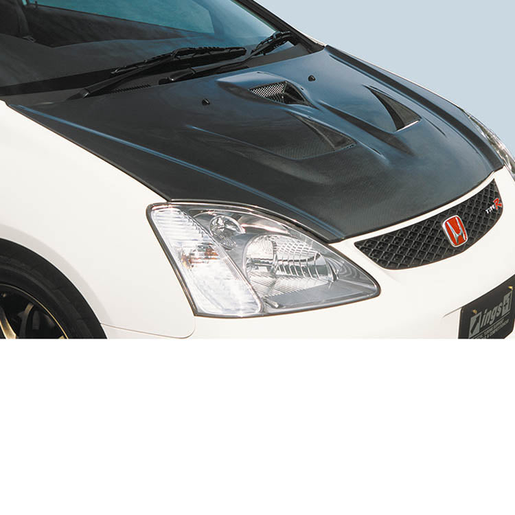 Ings+1 N-Spec Aero Bonnet for Honda Civic Type-R (EP3) 2002-2004