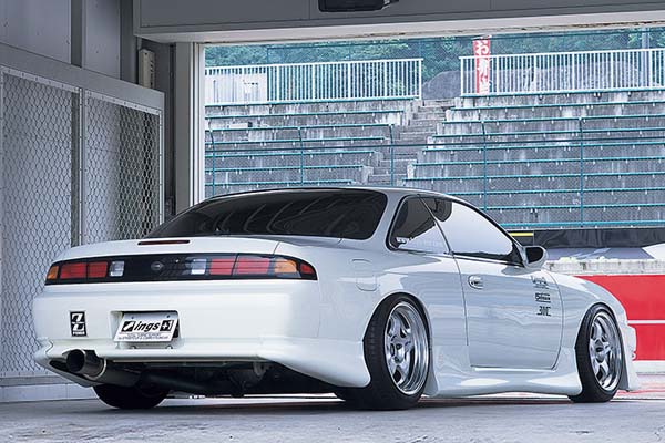 Ings+1 N-Spec Type-II Mud Guard for Nissan Silvia (S14) 1997-1998
