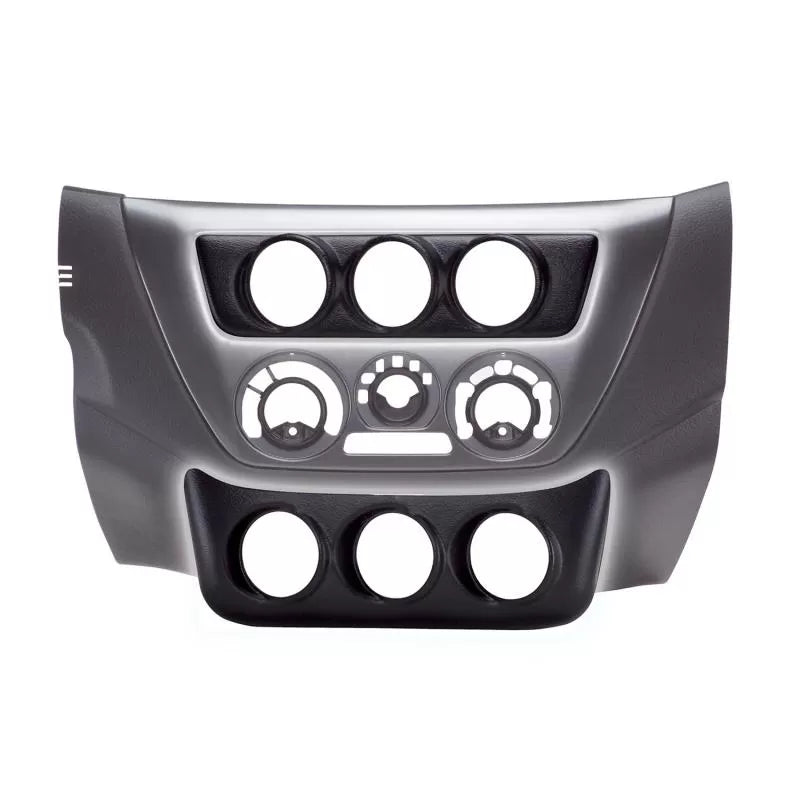AutoMeter Gauge Mount Dash Console Upper Triple 2 1/16in for Mitsubishi Evo 8 Lancer 03-06