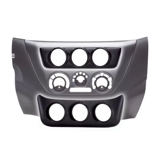 AutoMeter Gauge Mount Dash Console Upper Triple 2 1/16in for Mitsubishi Evo 8 Lancer 03-06