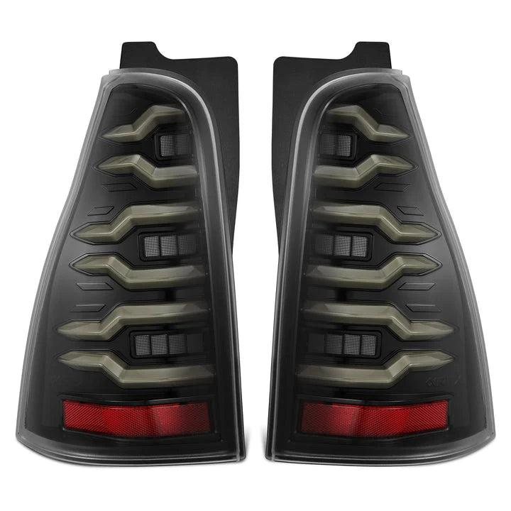AlphaRex 03-09 Toyota 4Runner LUXX-Series LED Tail Lights- Black
