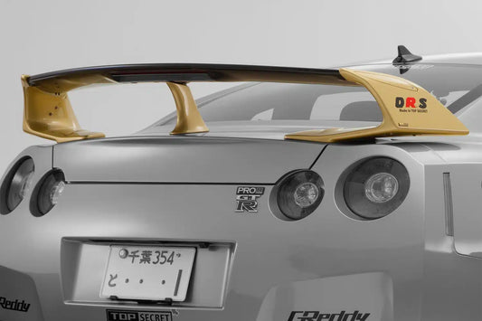 Top Secret Adjustable Rear Wing for R35 Nissan GT-R