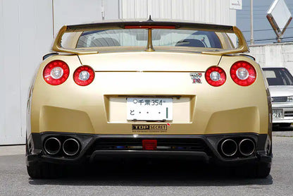 Top Secret Adjustable Rear Wing for R35 Nissan GT-R